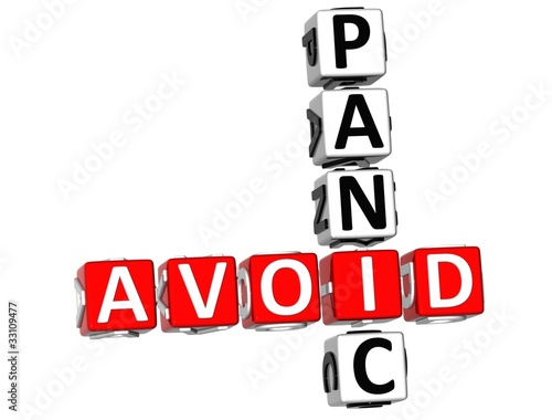 Illustration: 3D Aviod Panic Crossword 3D Aviod Panic Crossword