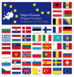Fahnen Europas