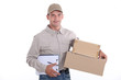 Man delivering a package
