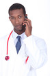 Doctor on the phone