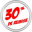BOUTON 30% DE REMISE