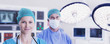 Surgeons in operating room
