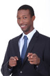 Portrait of a man in a suit