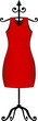 Beautiful red dress