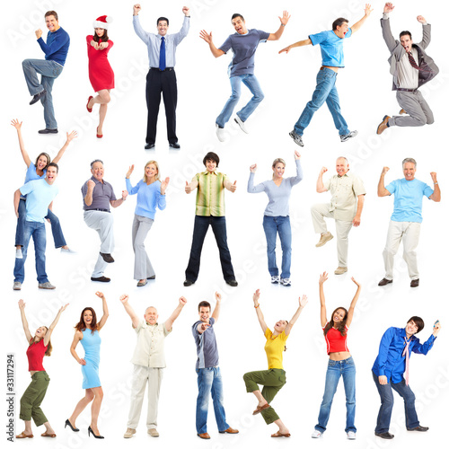 Photo: Happy people Happy people