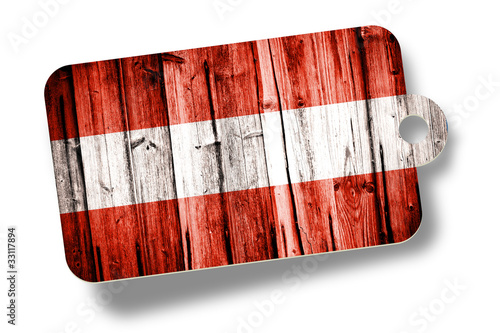 Illustration: Österreich holzschild Österreich holzschild