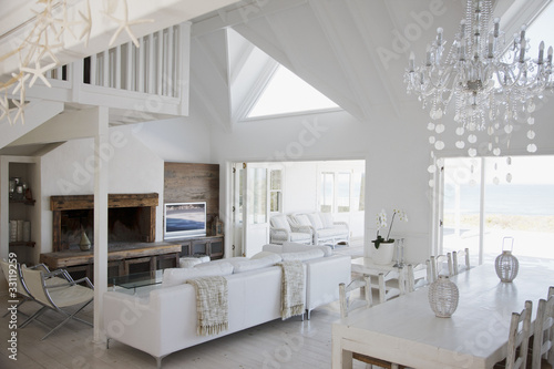 Photo: Living room and dining room Living room and dining room
