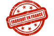 Sternen Stempel rot FABRIQUE EN FRANCE