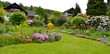 Idyllische Gartenanlage