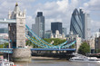 Photo: Tower Bridge and the Gherkin Tower Bridge and the Gherkin