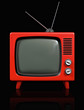 Retro plastic TV