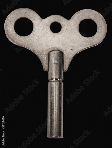 Photo: wind-up key wind-up key