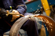 metal cutting with acetylene torch