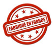 Sternen STempel rot rel FABRIQUÉ EN FRANCE