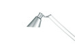 Modern grey lamp with clipping path.