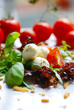 Foto: salat - tomaten - mozzarella salat - tomaten - mozzarella