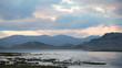 Rapid mountain river in Mongolian Altai