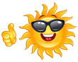 Thumb up sun