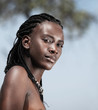 Young african woman