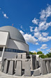 Stone hedge installation. Planetarium.  Moscow. Russia.