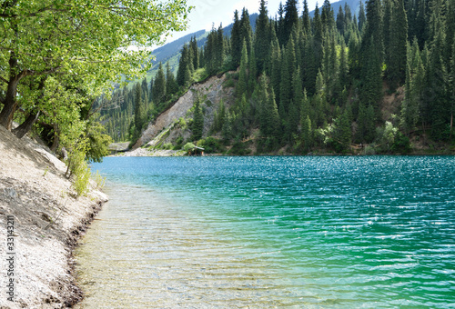 Photo: Kolsay Lake in Kazakhstan Kolsay Lake in Kazakhstan
