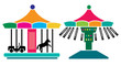 Classic children merry-go-round