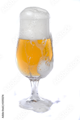 Photo: glass of beer glass of beer
