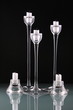 Glass candlesticks Glass candlesticks