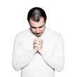 Man praying