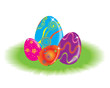 Eastern Rabbit searching eggs Eastern Rabbit searching eggs
