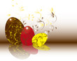 Eastern Rabbit searching eggs Eastern Rabbit searching eggs
