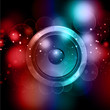 Vektor: abstract speaker background abstract speaker background