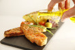 PROCESO PAN CON TOMATE Y ACEITE