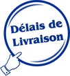 bouton d&eacute;lais de livraison