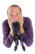 Photo en ligne au meilleur prix frustrated business man biting necktie