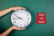 Photo: zeit ist geld zeit ist geld