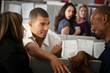 Office Workers Gossiping
