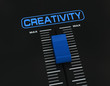 pump up creativity