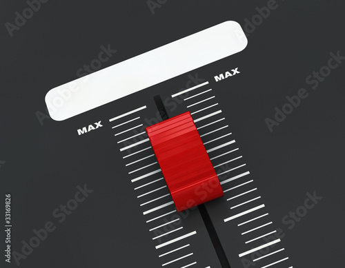 Illustration: mixer slider mixer slider