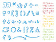 handwritten signs
