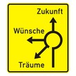 Wegweiser - Kreisverkehr - nach StVO