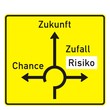 Wegweiser - Kreisverkehr - nach StVO