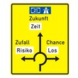 Wegweiser - Kreisverkehr - nach StVO