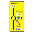 Wegweiser - Kreisverkehr - nach StVO