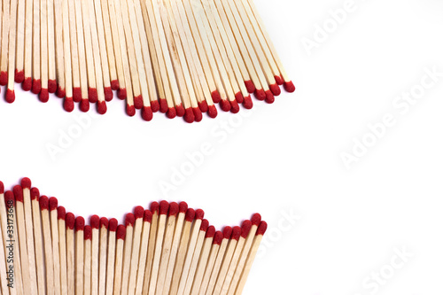 Photo: match in white match in white