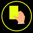 Cartellino giallo - ammonizione