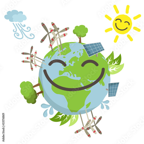 Renewable Energy on Happy Globe  Renewable Energy    Rubysoho  33176869   Portfolio Ya