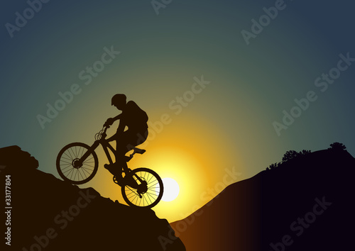 Vector: VTT_Montagne VTT_Montagne