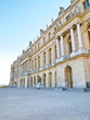 Castle of Versaille at frontage with blue sky