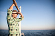 Man on a boat